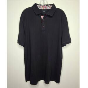 Jared Lang black short sleeve polo shirt - XXL / 2XL